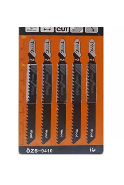 Genel Markalar Dekupaj Testere Ucu 5'li Set Ahşap Kesici T111c