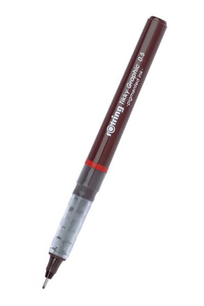 Rotring Brand: Tikky Graphic 0.5 Black Pen 1904756 Category: Pencils