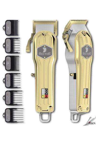 Hector Troy K2 Profesyonel Traş Mak. Gold - Motif - Ekranlı