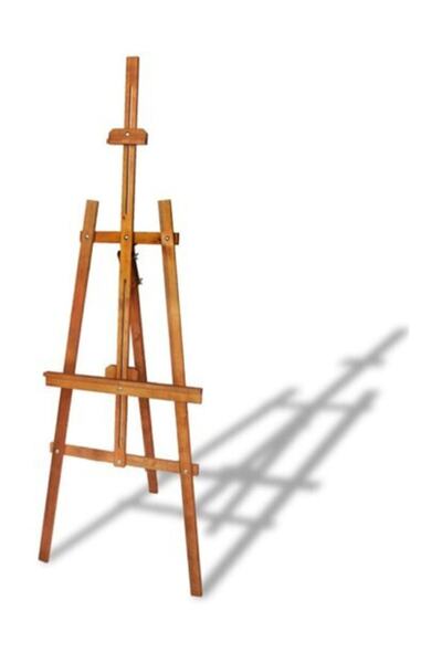 Deha Sanat Şövale 172 Cm Ahşap Resim Şovalesi Ressam Sehpası Ayarlanabilir