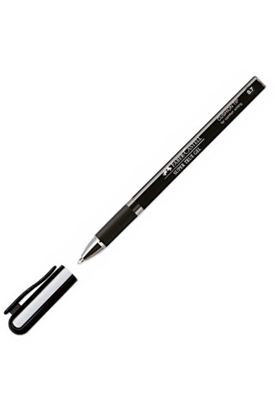 Faber Castell Siyah Super True Gel Jel Kalem 0,7 mm