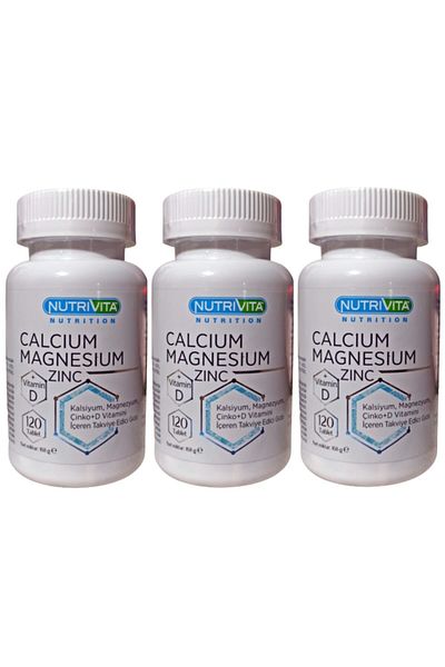 Nutrivita Nutrition Calcium Magnesium Zinc - Vitamin D 3 Boxes