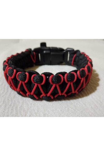 PARACORD DÜNYASI نموذج باراكورد كوبرا - سوار البقاء على قيد الحياة مع مشعل ال...