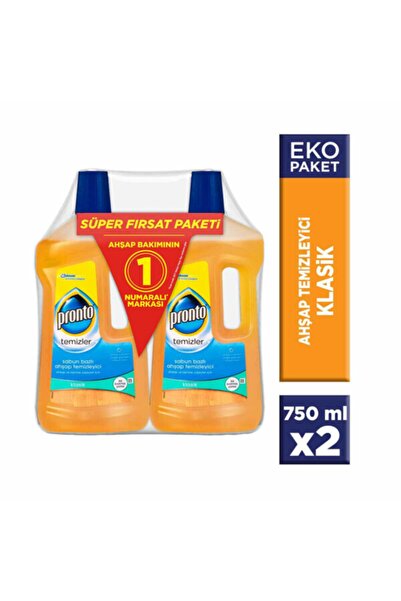 Pronto Ahşap Temizleyici 1+1 Fırsat Paketi