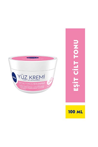 NIVEA Visage Yüz Kremi Eşit Cilt Tonu ve Nem Yüz Kremi 100 ml