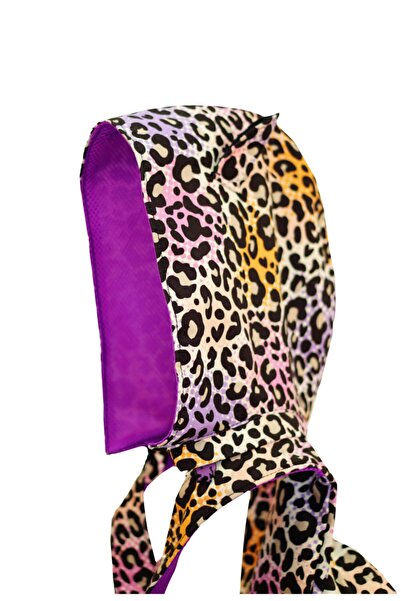 Morikukko Kids Ombre Cheetah Çıkabilir Kapüşonlu Çocuk Sırt Çantası