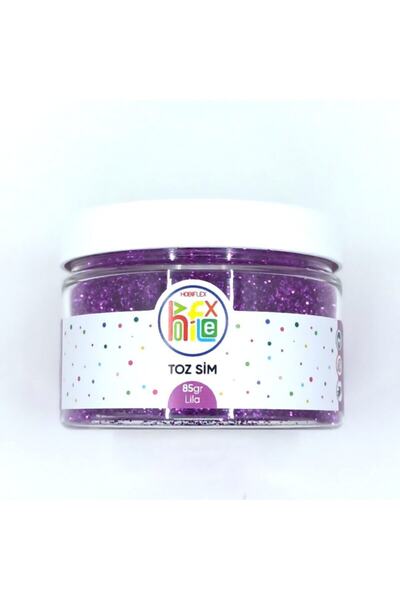 HOBİFLEX Epoksi Reçine Toz Sim Lila Renk 85 Gr