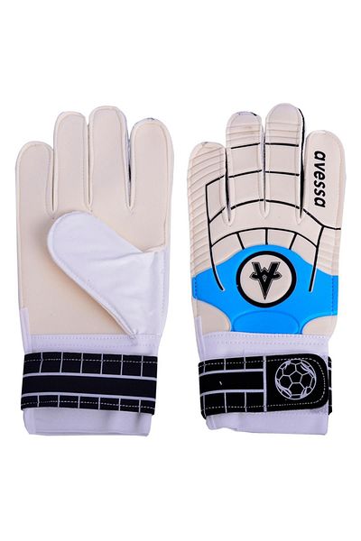 AVESSA Velcro Blue Goalkeeper Gloves