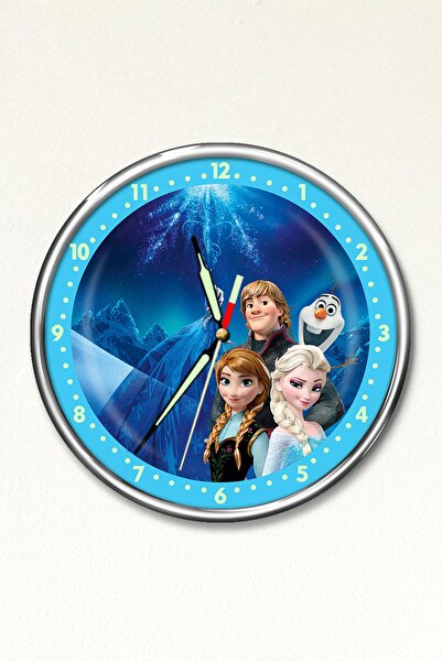 Dekor Loft ساعة حائط لغرفة الأطفال نايت جلوينج إلسا