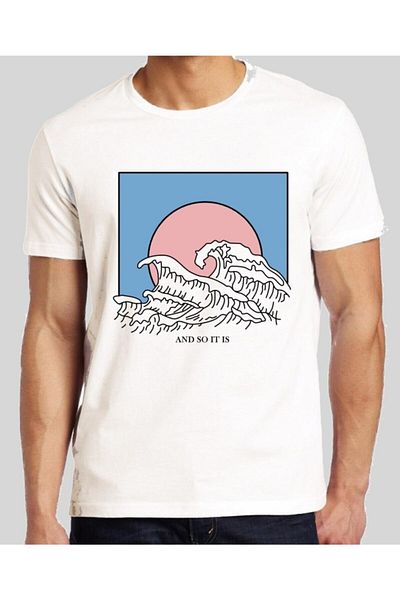 Kuzgunshop Μπλουζάκι Unisex White And So It Is