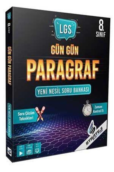 Strateji Yayıncılık 8. Sınıf Lgs Gün Gün Paragraf