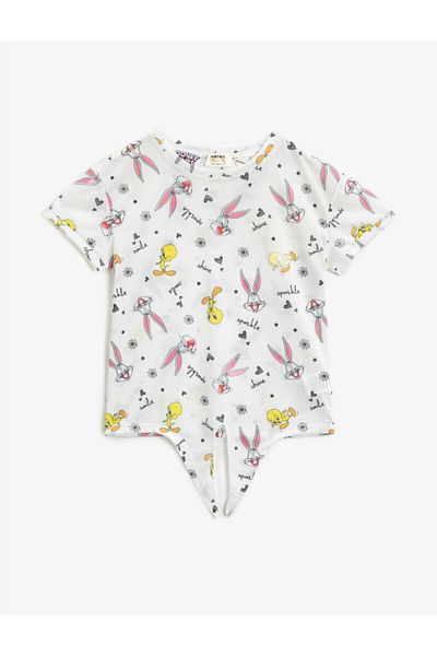 Koton Tricou Ecru fetita