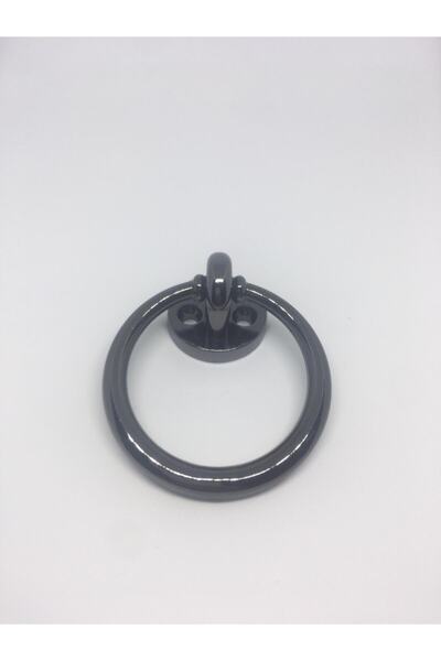 fds Sandalye Arkası Kapı Süsü Halka Kulp Füme Çap Ölçüsü 55 mm