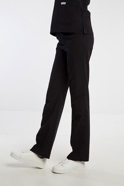 Owlet Medikal Черни униформени панталони Slim Fit
