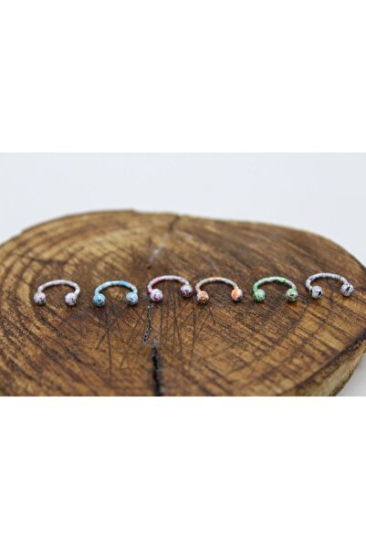 Giraffe Cerrahi Çelik Piercing Kulak - Kıkırdak - Septum - Tragus