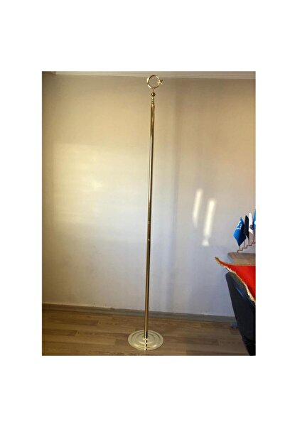 Makam Bayrak Direği Sarı Renkli 225 cm