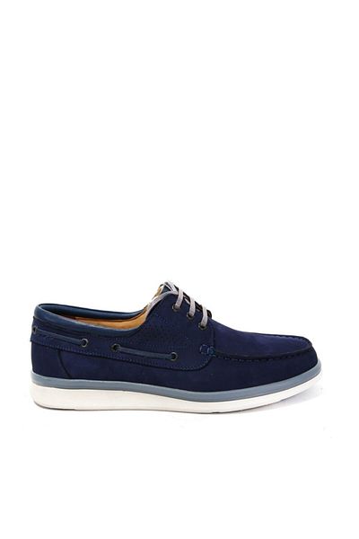 Forelli Ανδρικά παπούτσια Loafer Navy Blue Nubuck 45101