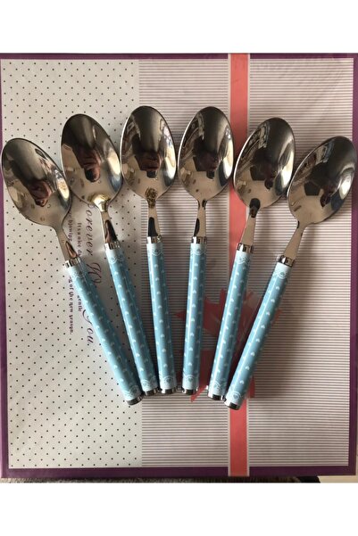 Lavin 6'lı Tatlı Çatal & Kaşık Seti
