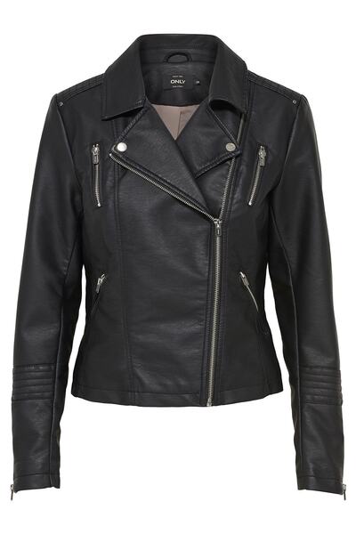 ONLY 15153079 Onlgemma haină din piele sintetică pentru femei Otw Noos pentru motociclist
