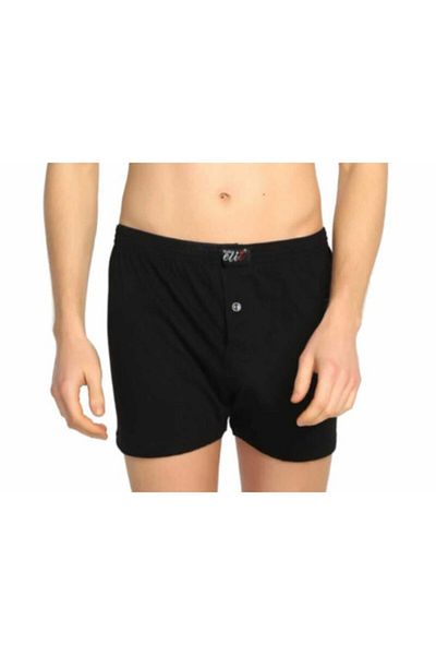 Tutku Men's Towel Waist Plain Cotton Boxer 3-Pack