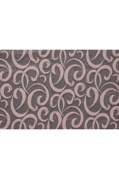 AKÇA TEKSTİL Powder Colored Single Winged Ready Planted Moon Model - 300*260 Cm