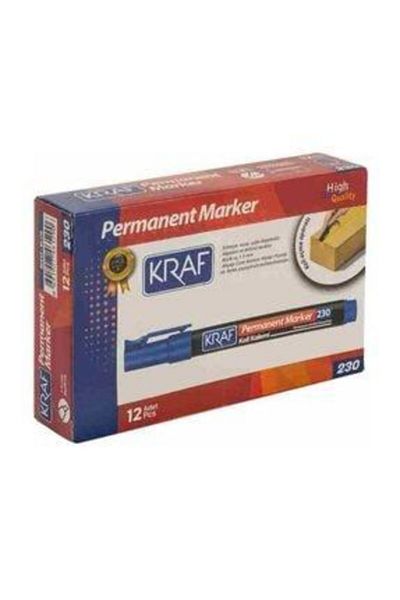 KRAF Red Permanent Marker - Cut End 230