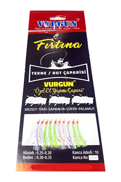 Vurguncapari Tekne Bot Çaparisi - Beyaz/a.yeşil