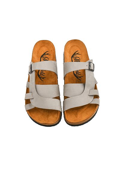 Moosefield Papuci unisex din piele naturală pentru familie