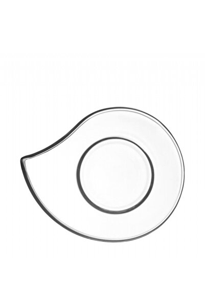 LAV Eva 6-Piece Glass Tea Cup Pad Tea Plate