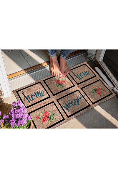 Evsebu Pienso Home Home Swet Square Decorative Door Mat