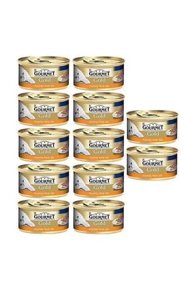 Purina Gourmet Gold Kıyılmış Hindi Etli Kedi Konservesi 85 gr X 12'li