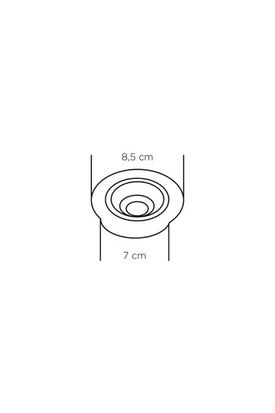 Genel Markalar 5w Cob Panel Armatür Krom Kasa Beyaz Işık