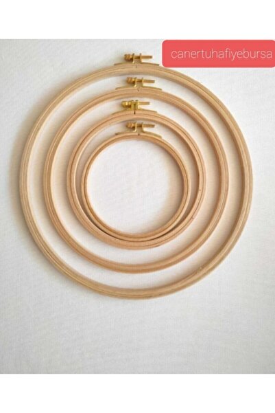 CANER TUHAFİYE 4 حجم خشبي المسمار التطريز لكمة لوحة البكرة