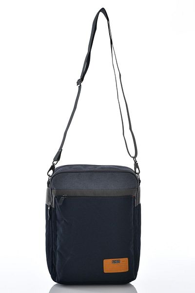 ÇÇS 30912 Crossbody Bag with Tablet Compartment Navy Blue-grey