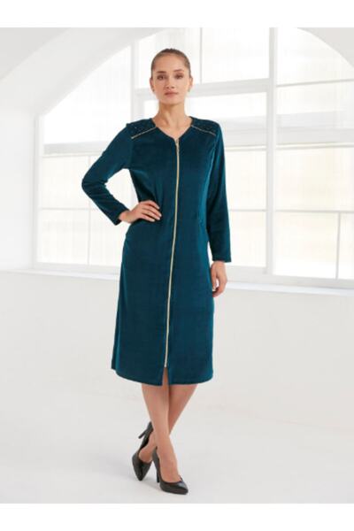 Relax Mode Kadın Zümrüt Elbise 45169