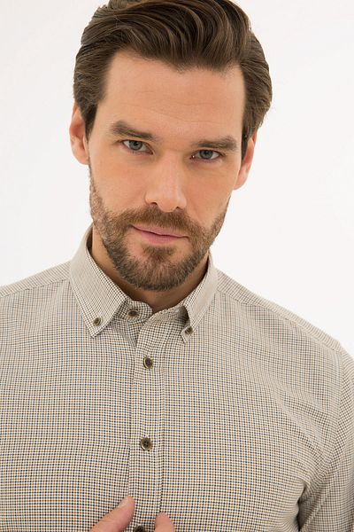 Pierre Cardin Bronze Slim Fit Shirt