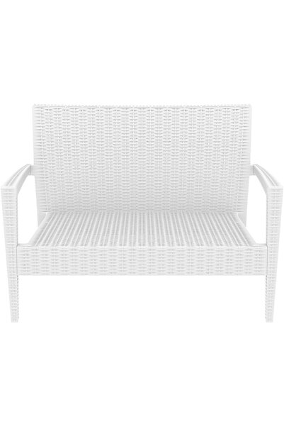 Siesta Mıamı Koltuk 2'li Beyaz