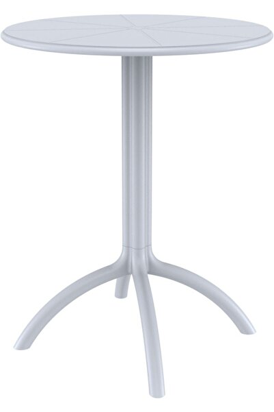 Siesta Octopus 60 cm Yuvarlak Masa Balkon Bahçe Masası Mobilyası