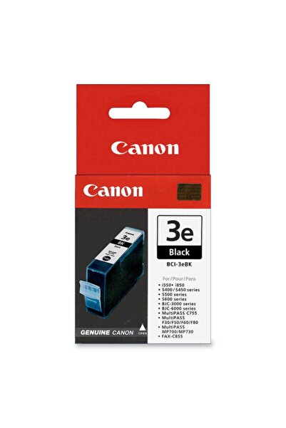 Canon Bcı-3+3ebk Orjinal Siyah Kartuş