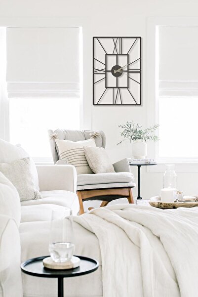 Pirudem Metal Duvar Saati 50x70 Cm