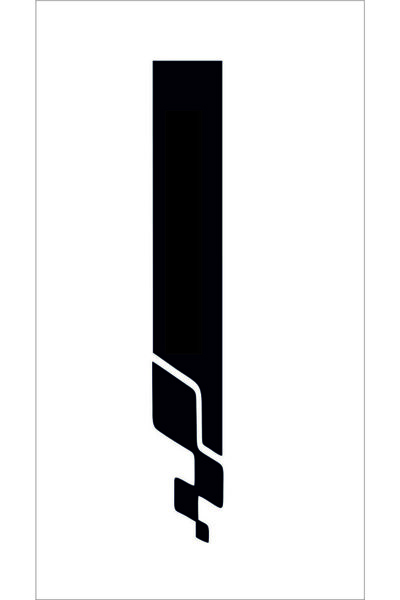Avery Dennison Black Front Hood Auto Sticker - Compatible with All Vehicles