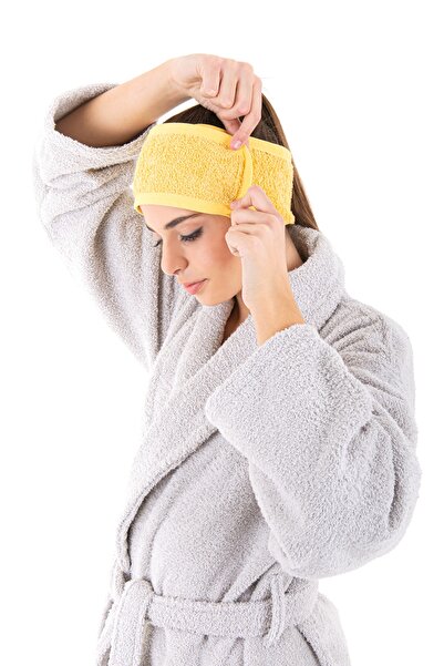 Minteks Маска та макіяж, пов'язка на волосся - гірчиця