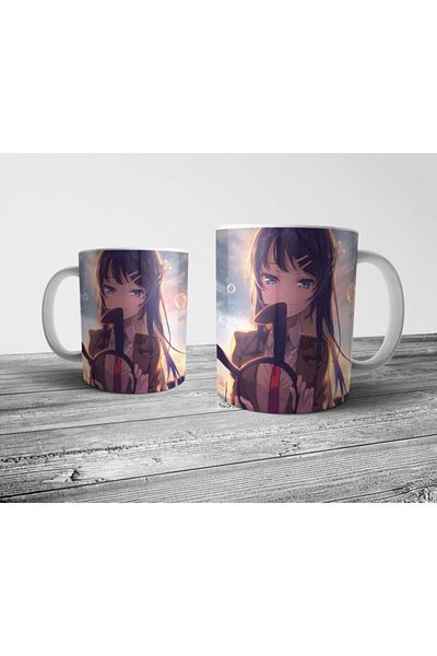 Pixxa Rascal Does Not Dream Of Bunny Girl Senpai Mug Model 3