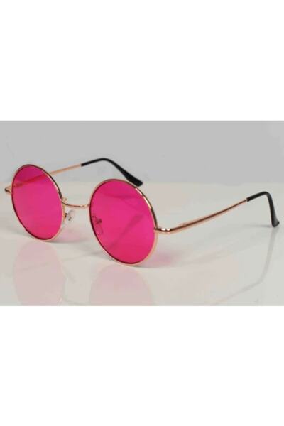 MOBGİFT John Lennon Model Gözlük Pembe