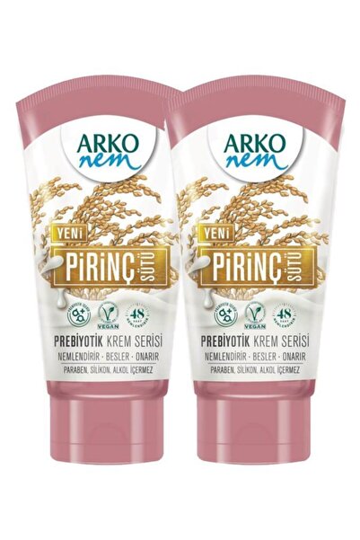 ARKO Nem Prebiyotik Krem Serisi Pirinç Sütü 60 ml X2