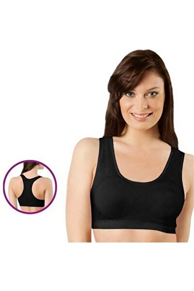 Elit Life حمالة صدر رياضية نسائية من Elite Life باللون الأسود مع دعم ورفع