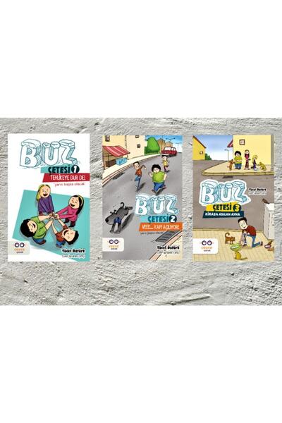 Cezve Çocuk Buz Çetesi 3 Kitap Set - Yücel Öztürk