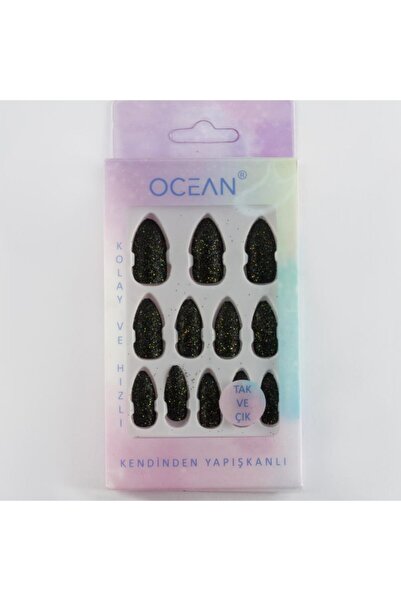 Peyless Ocean Simli Takma Tırnak