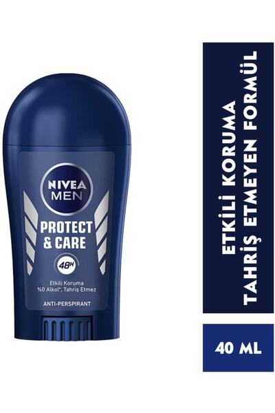 NIVEA Nıvea Stıck Protect Care Bay 40 Ml