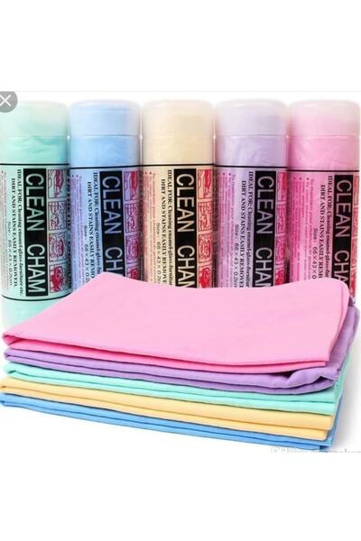 CLEAN CHAM Pânză sintetică din piele de căprioară 43x32cm (2 bucăți)